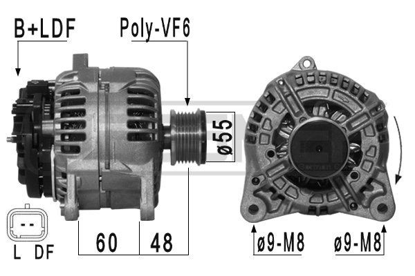 MESSMER 209028A: Generaator 150A