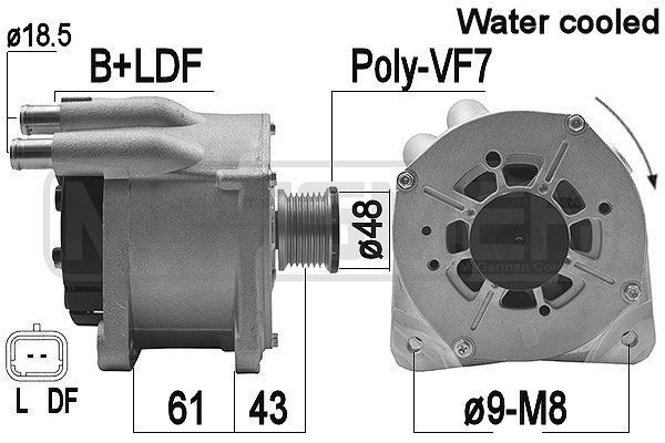 MESSMER 209420A: Generaator 155A