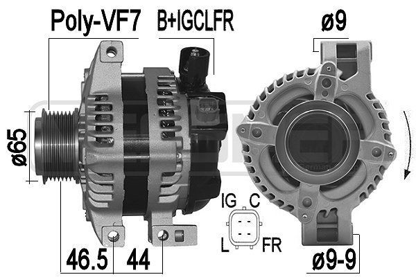 MESSMER 209498A: Generaator 130A
