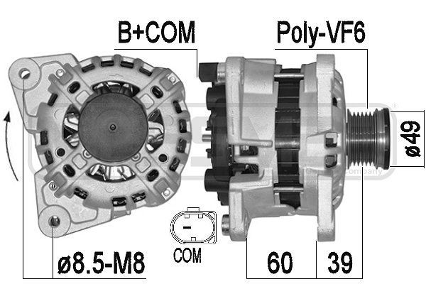 MESSMER 209520A: Generaator 110A
