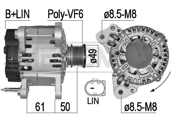 MESSMER 209536A: Generaator 110A