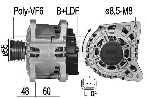 MESSMER 209546A: Generaator 150A