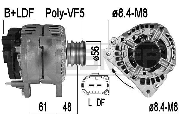 MESSMER 209556A: Generaator 70A