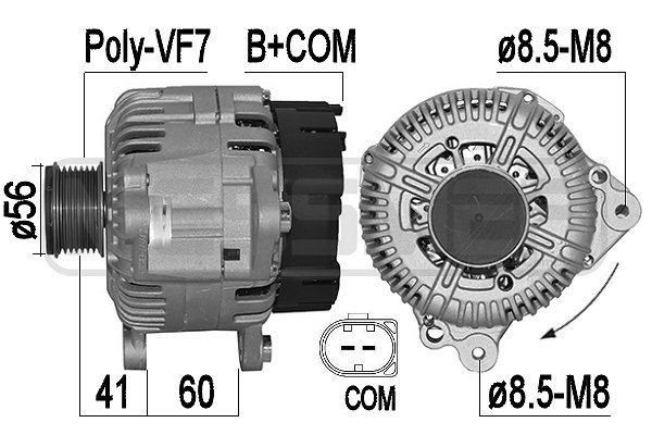 MESSMER 209577A: Dynamo / Alternator 180A