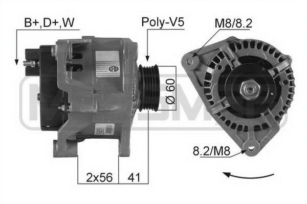 MESSMER 210010A: Generaator 70A