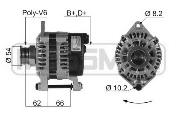 MESSMER 210011A: Generaator 80A