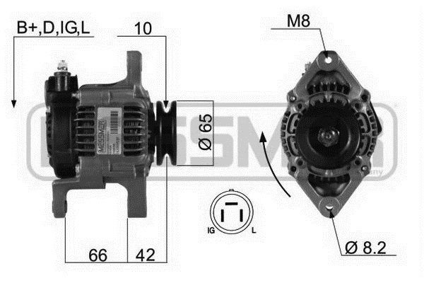 MESSMER 210039A: Generaator 45A