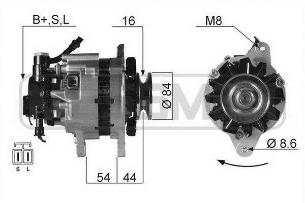 MESSMER 210050A: Generaator 60A