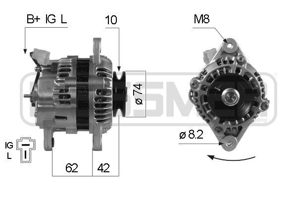 MESSMER 210107A: Generaator 45A