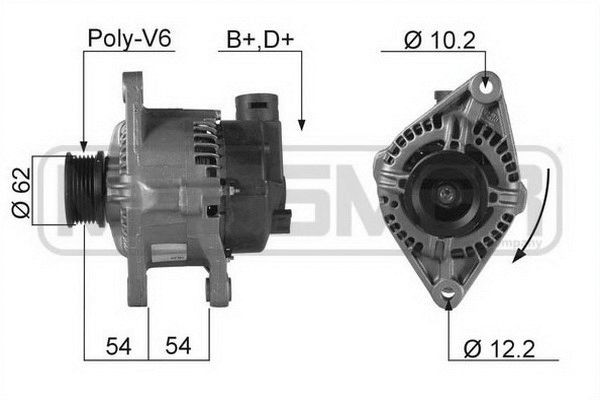 MESSMER 210153A: Generaator 75A