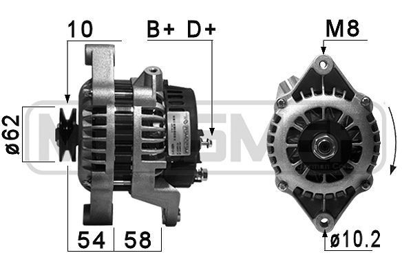 MESSMER 210155A: Generaator 100A