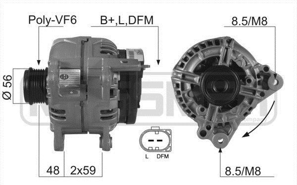MESSMER 210194A: Generaator 120A