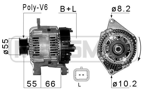 MESSMER 210222A: Generaator 110A