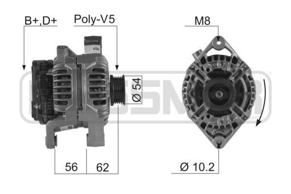 MESSMER 210227A: Generaator 100A