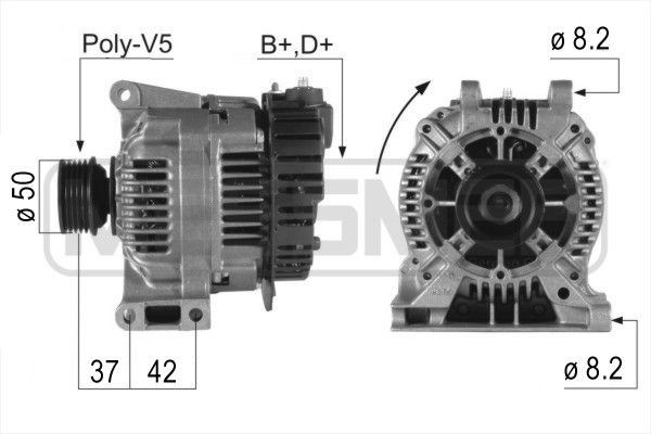 MESSMER 210233A: Generaator 90A