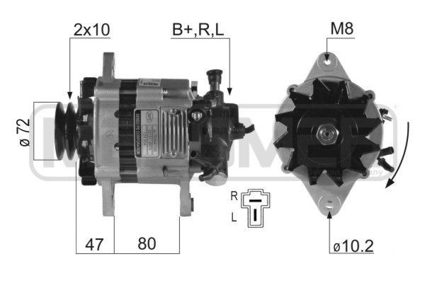 MESSMER 210250A: Generaator 60A