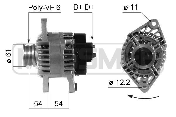 MESSMER 210263A: Generaator 100A