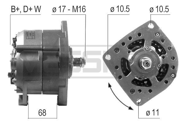 MESSMER 210301A: Generaator 65A