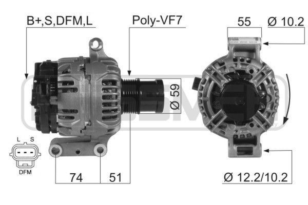 MESSMER 210399A: Generaator 124A