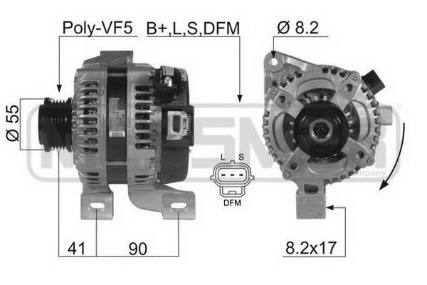 MESSMER 210403A: Generaator 120A