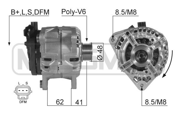 MESSMER 210409A: Generaator 105A