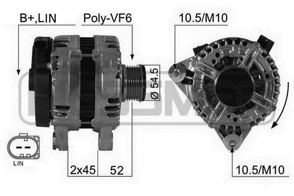 MESSMER 210426A: Generaator 150A