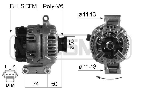 MESSMER 210443A: Generaator 105A