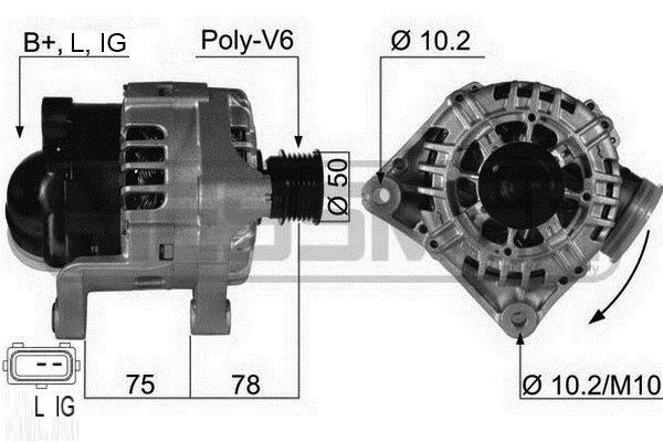 MESSMER 210464A: Generaator 120A