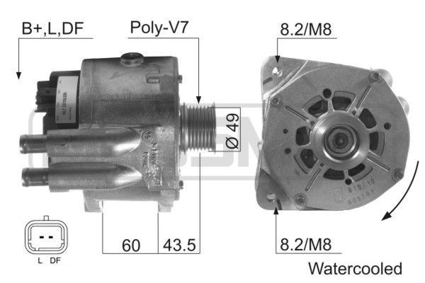 MESSMER 210473A: Generaator 150A