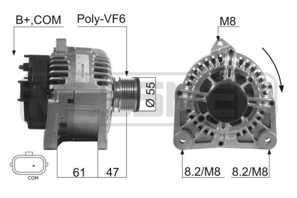 MESSMER 210477A: Generaator 110A