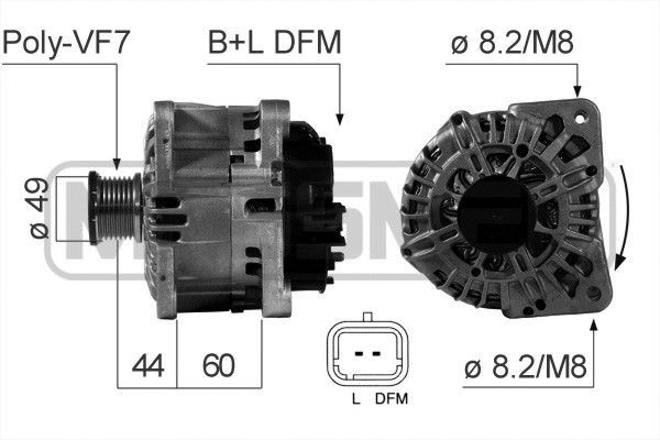 MESSMER 210509A: Generaator 150A