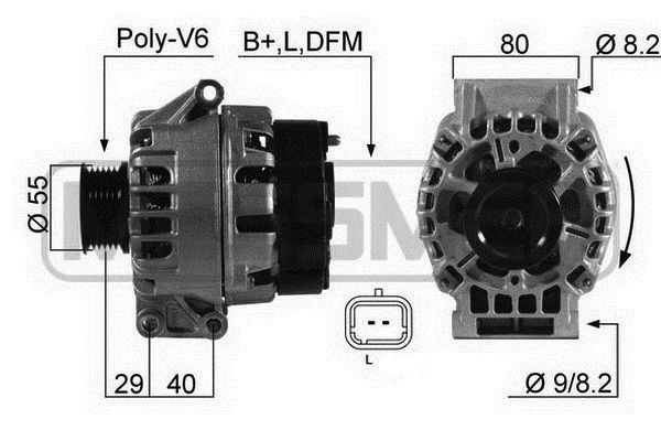 MESSMER 210523A: Generaator 75A