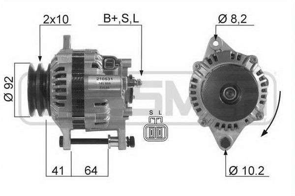 MESSMER 210531A: Generaator 80A