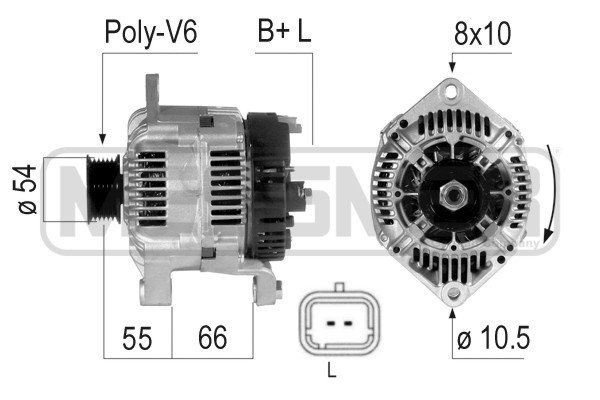 MESSMER 210570A: Generaator 120A
