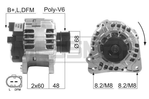 MESSMER 210605A: Generaator 120A