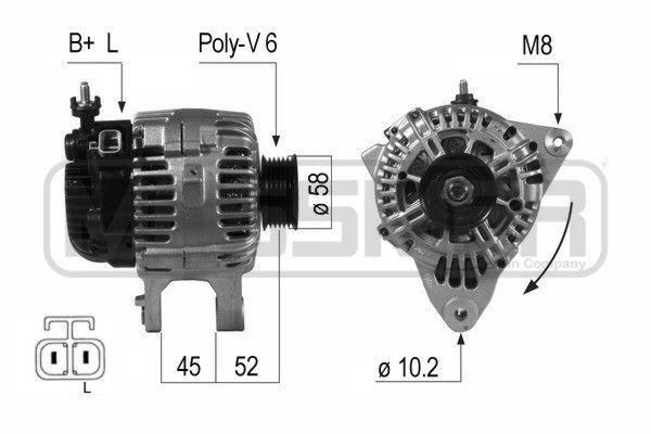 MESSMER 210647A: Generaator 120A