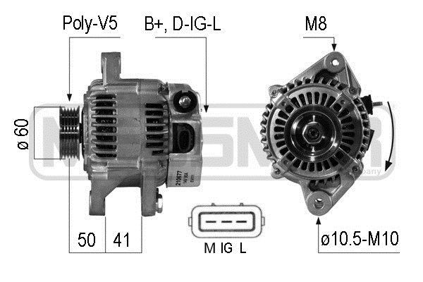 MESSMER 210677A: Dynamo / Alternator 90A