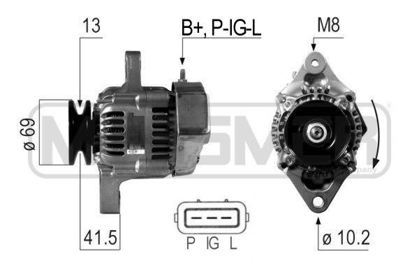 MESSMER 210681A: Generaator 40A