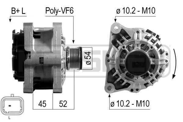 MESSMER 210703A: Generaator 90A
