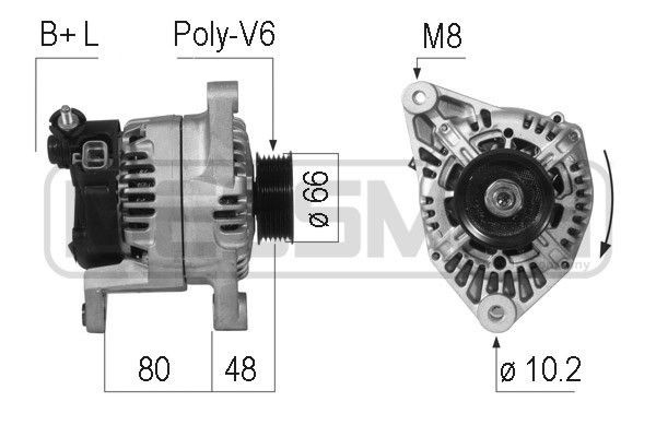 MESSMER 210709A: Generaator 90A