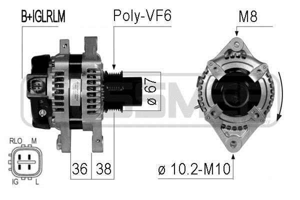 MESSMER 210773A: Generaator 100A