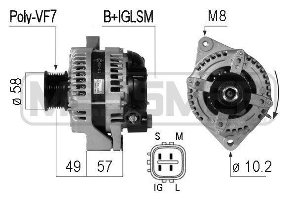 MESSMER 210775A: Generaator 100A