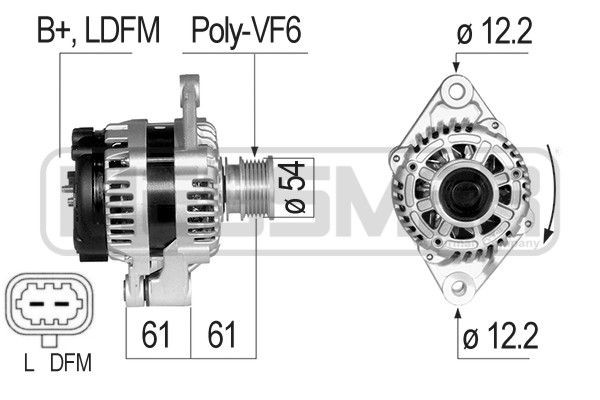 MESSMER 210826A: Generaator 100A