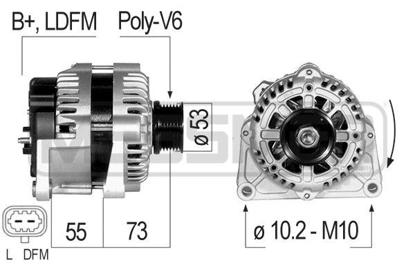 MESSMER 210827A: Generaator 100A