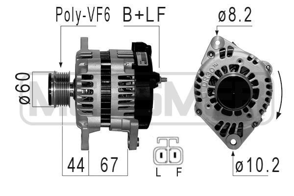 MESSMER 210845A: Generaator 100A