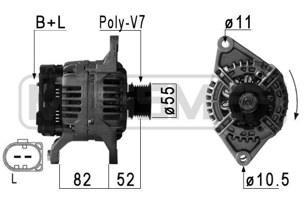 MESSMER 210886A: Generaator 110A