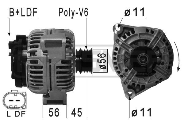 MESSMER 210891A: Generaator 120A