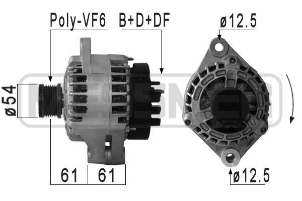 MESSMER 210892A: Generaator 140A
