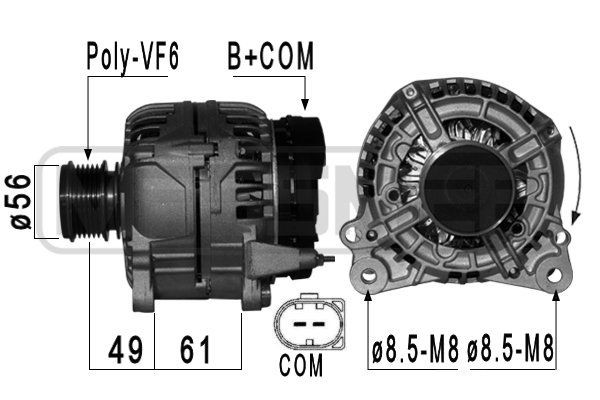 MESSMER 210927A: Generaator 140A