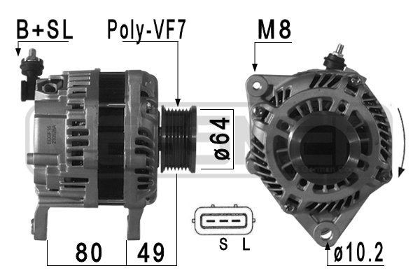 MESSMER 210928A: Generaator 150A